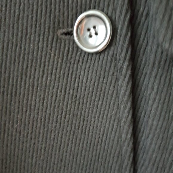 Classic Black Double-Breasted Coat - Picture 8 of 13